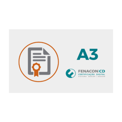 NF-e A3 – Só certificado – 12 Meses | Videoconferência ou Presencial